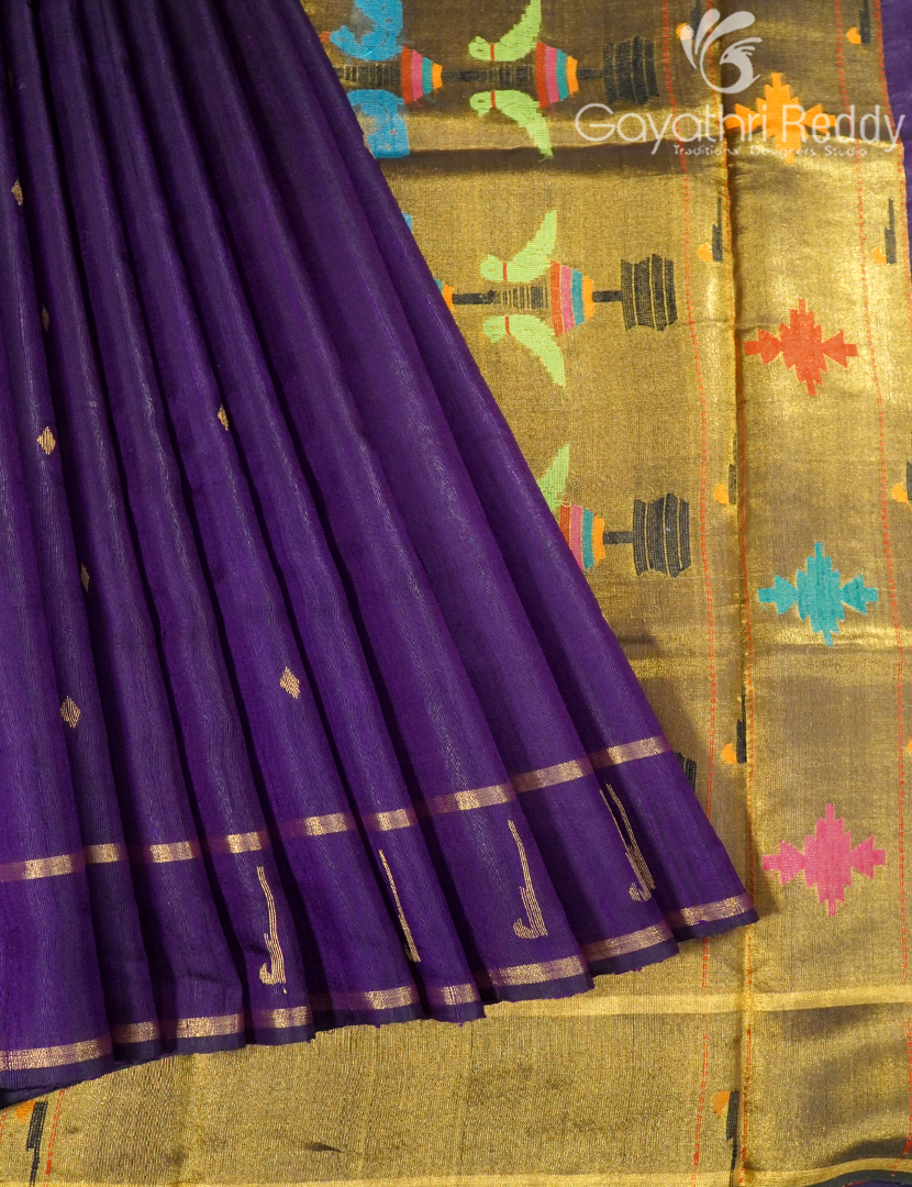 PURE KHADI PATTU SAREE-KHP1286