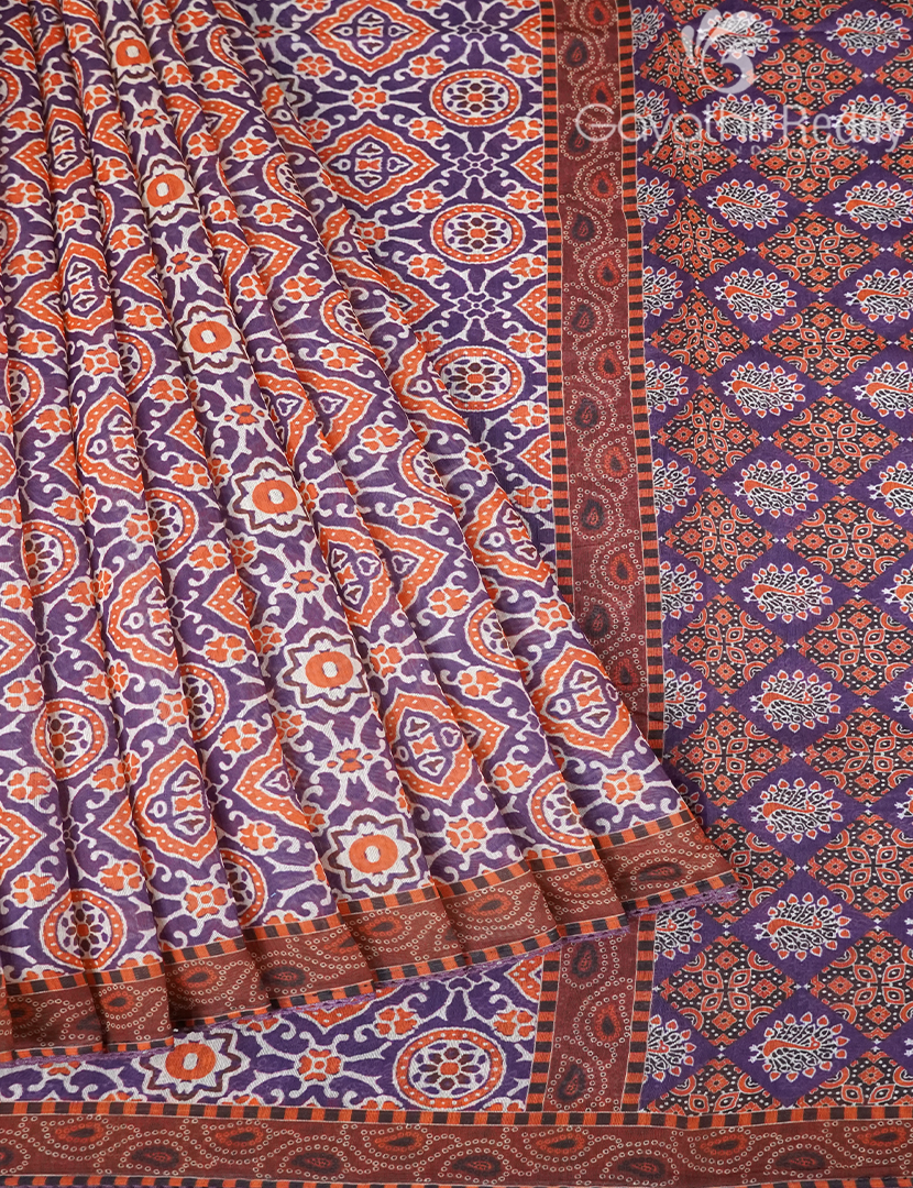 CHANDERI SILK SAREE-CPS1088