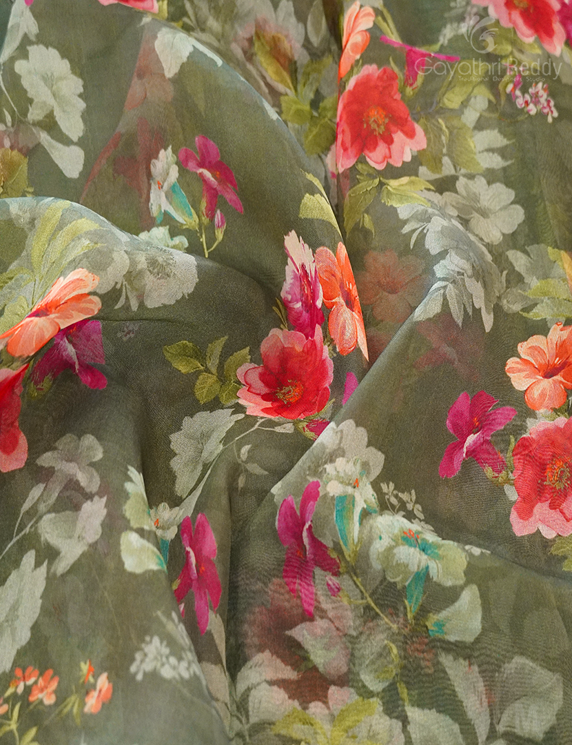 PURE ORGANZA SILK-POF148