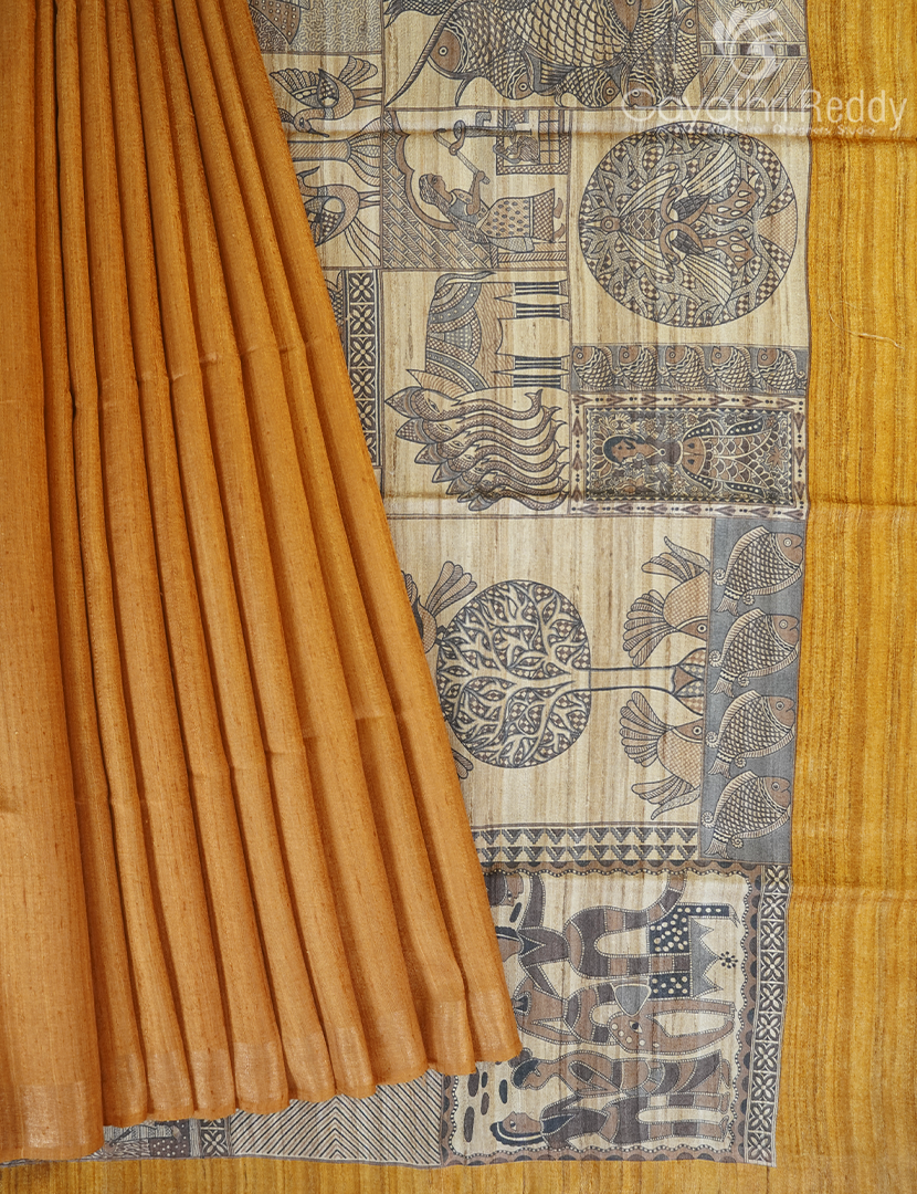 PURE DESI TUSSAR SILK-TS1539