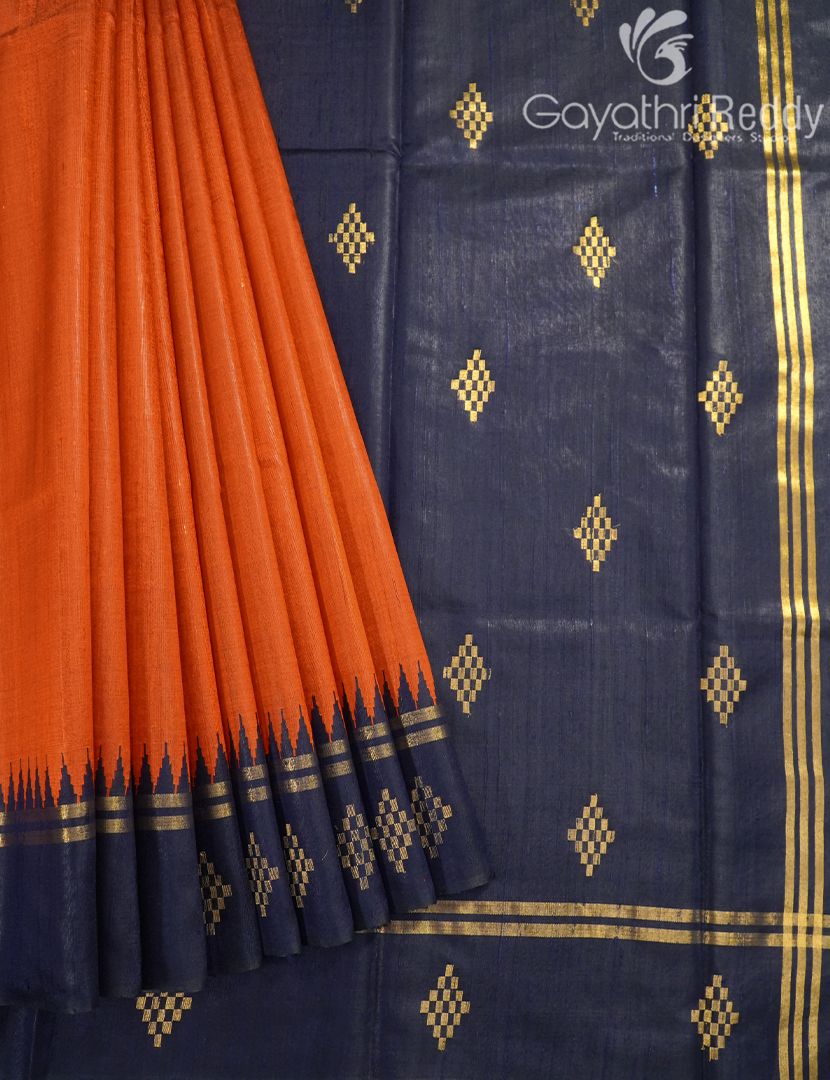 PURE KHADI PATTU SAREE-KHP1229