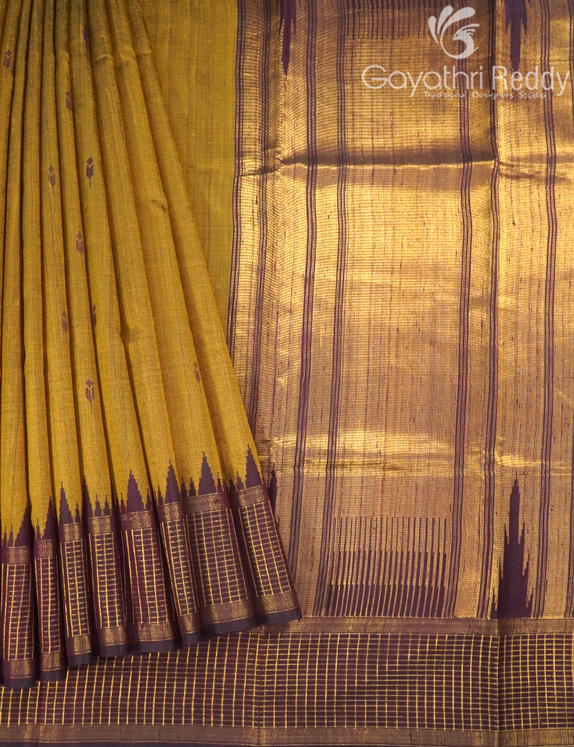 PURE KHADI PATTU SAREE-KHP1402