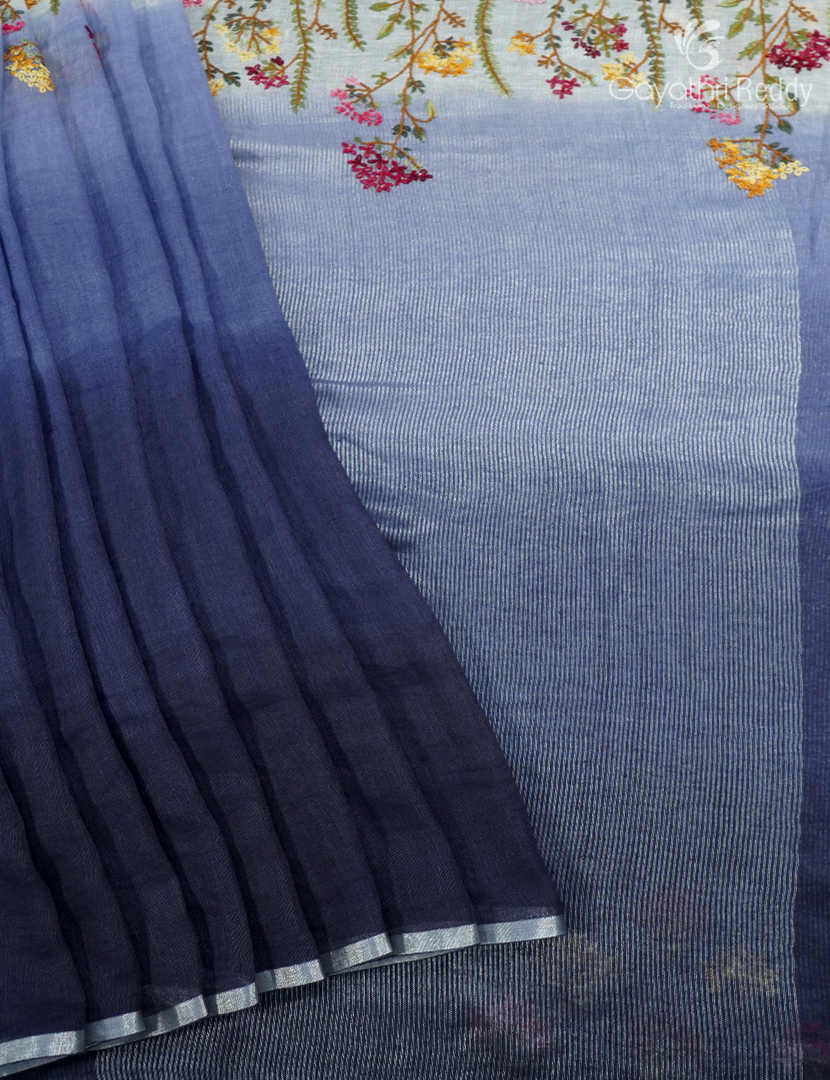PURE LINEN HAND WORK-LH366