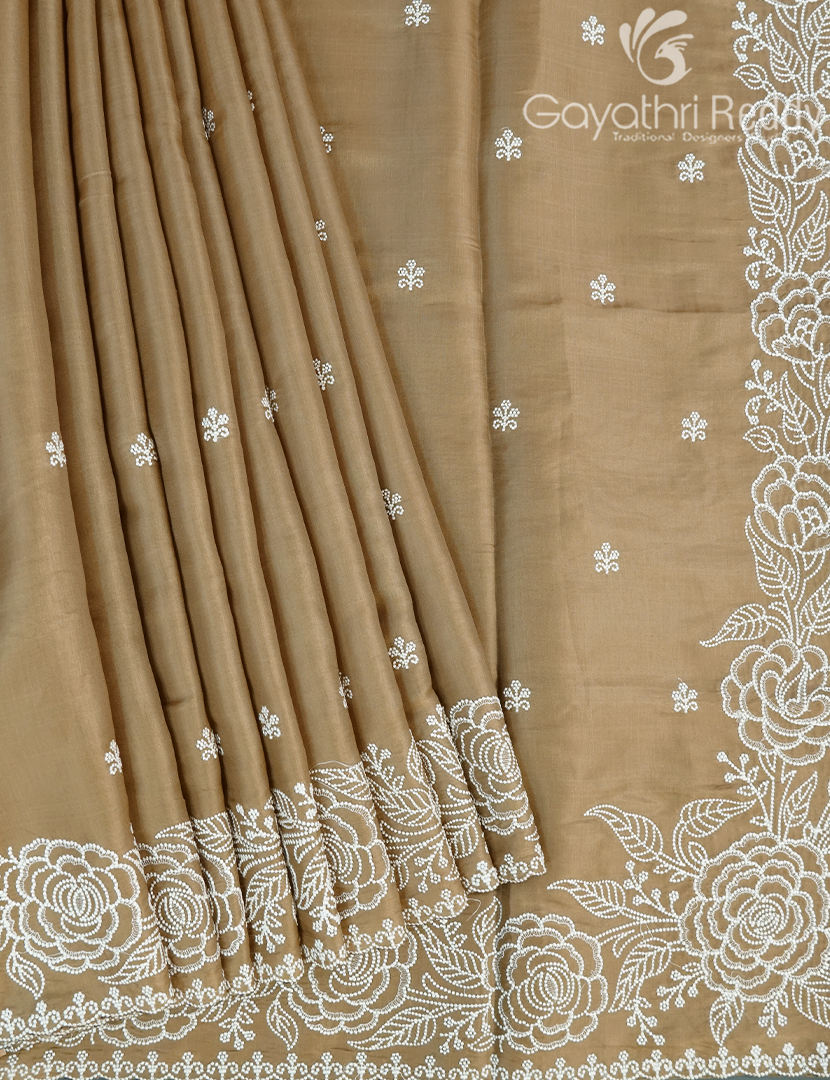 SEMI TUSSAR SAREE -ST1048