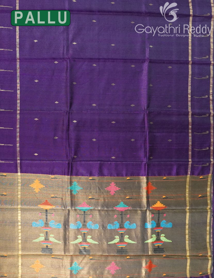 PURE KHADI PATTU SAREE-KHP1340