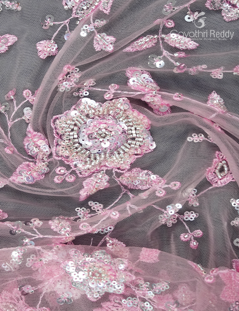 NETTED FANCY SAREE-NF54