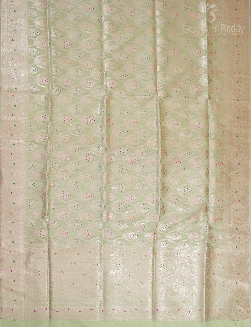 PURE BANARAS KATAN MEENAKARI-BP1031