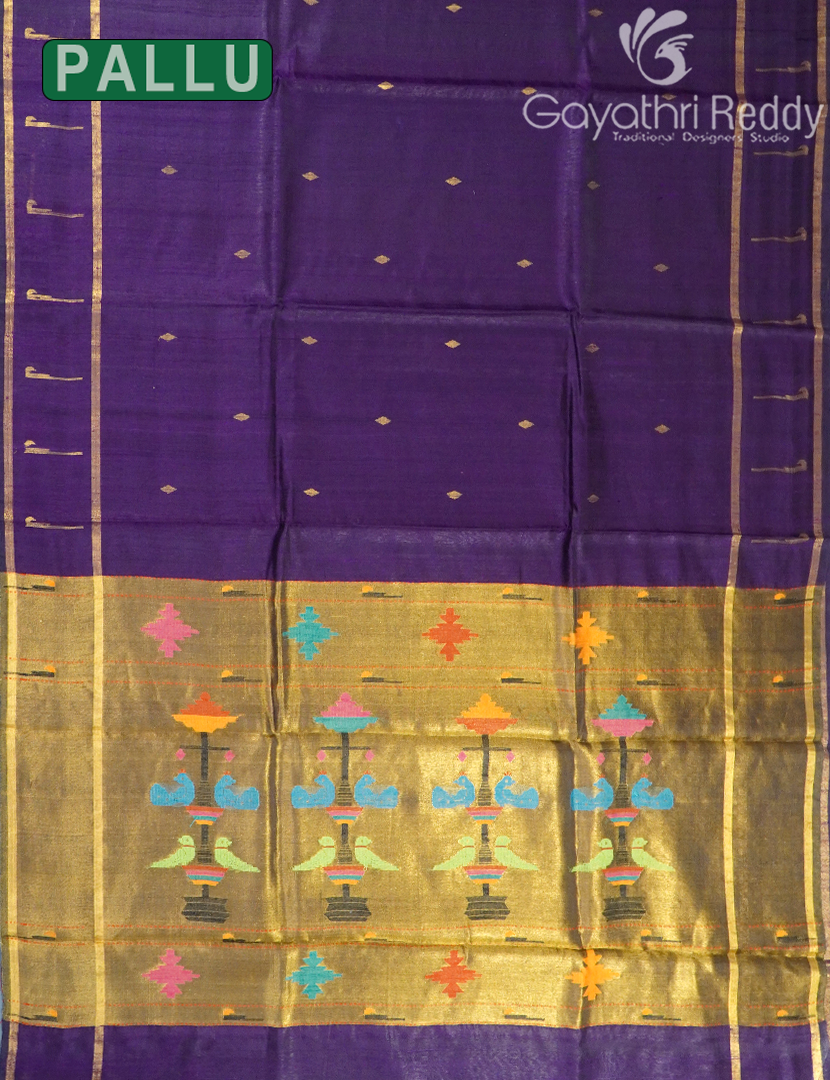 PURE KHADI PATTU SAREE-KHP1286