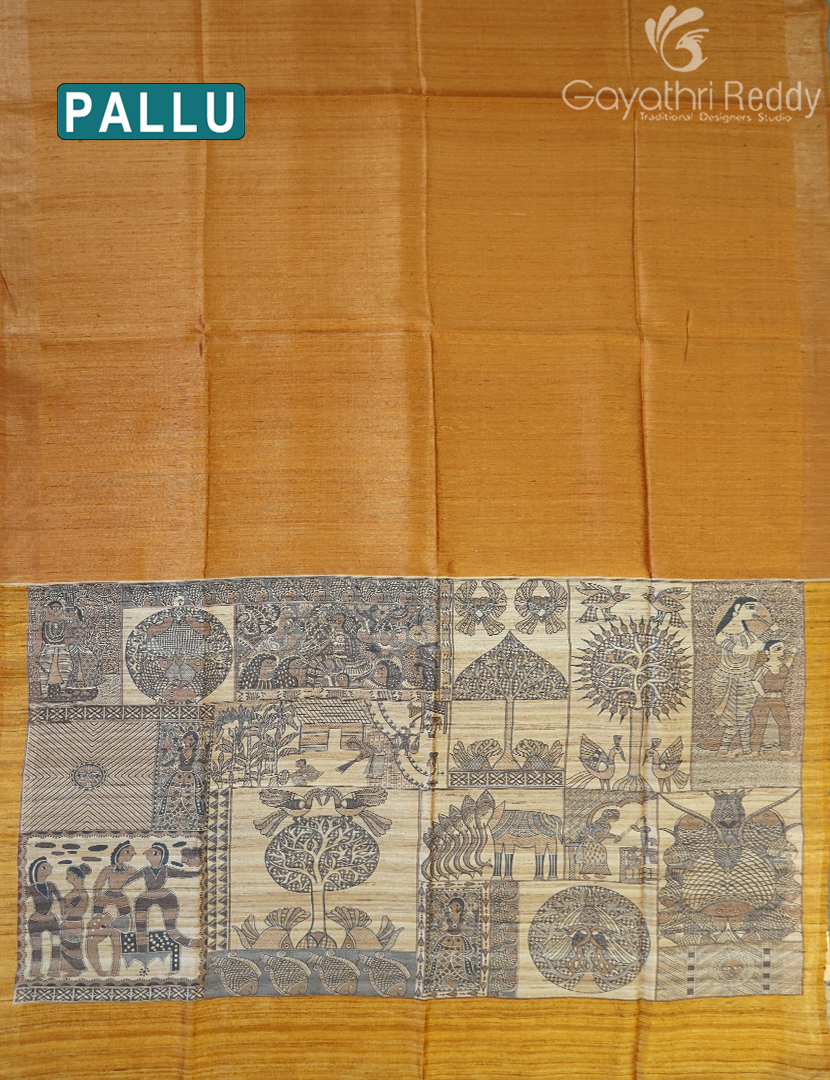 PURE DESI TUSSAR SILK-TS1539