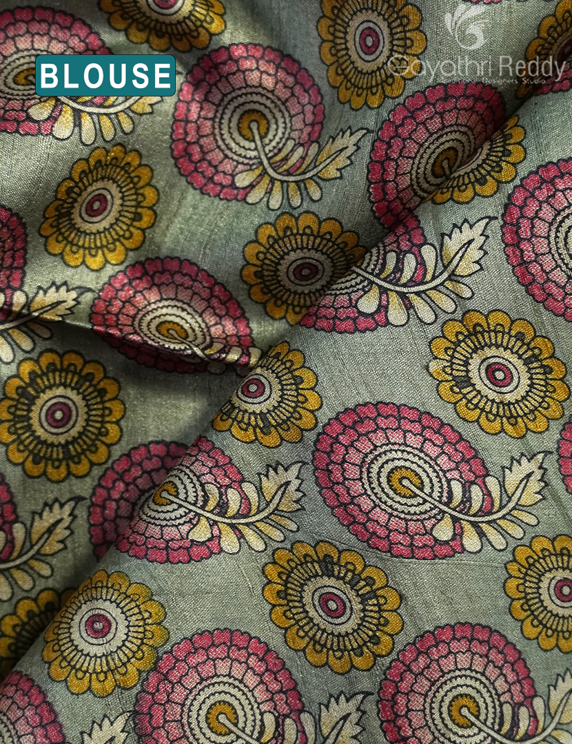 PURE DESI TUSSAR SAREE-TS1558