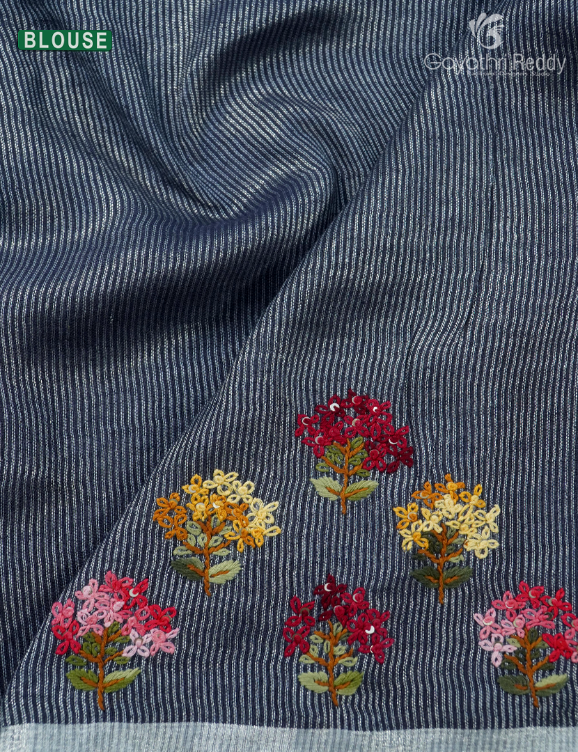 PURE LINEN HAND WORK-LH366