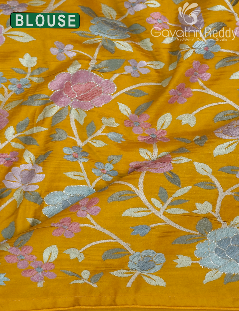 DUPION SILK FANCY SAREE -DSF29
