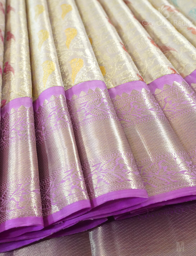PURE KANCHI PATTU TISSUE SAREE-KP7525