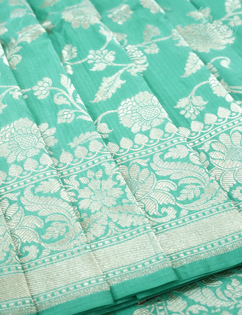 PURE BANARAS KATAN SILK JAAL-BP1107