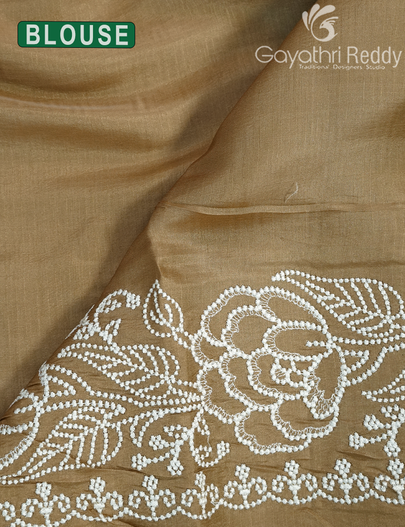 SEMI TUSSAR SAREE -ST1048