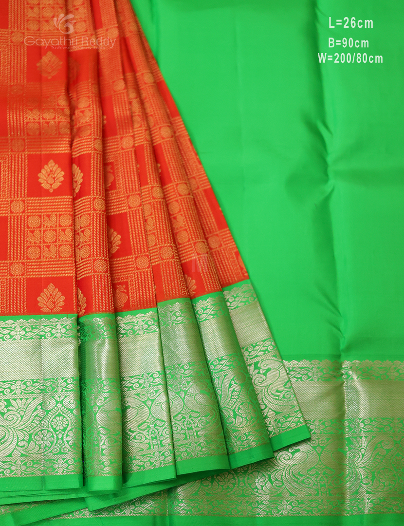 PURE KANCHI PATTU LEHENGA(SMALL SIZE)-KPL715