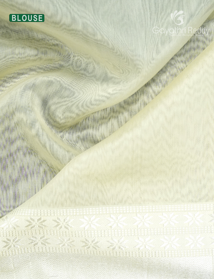 Pure Chanderi Sico Saree in Lavender