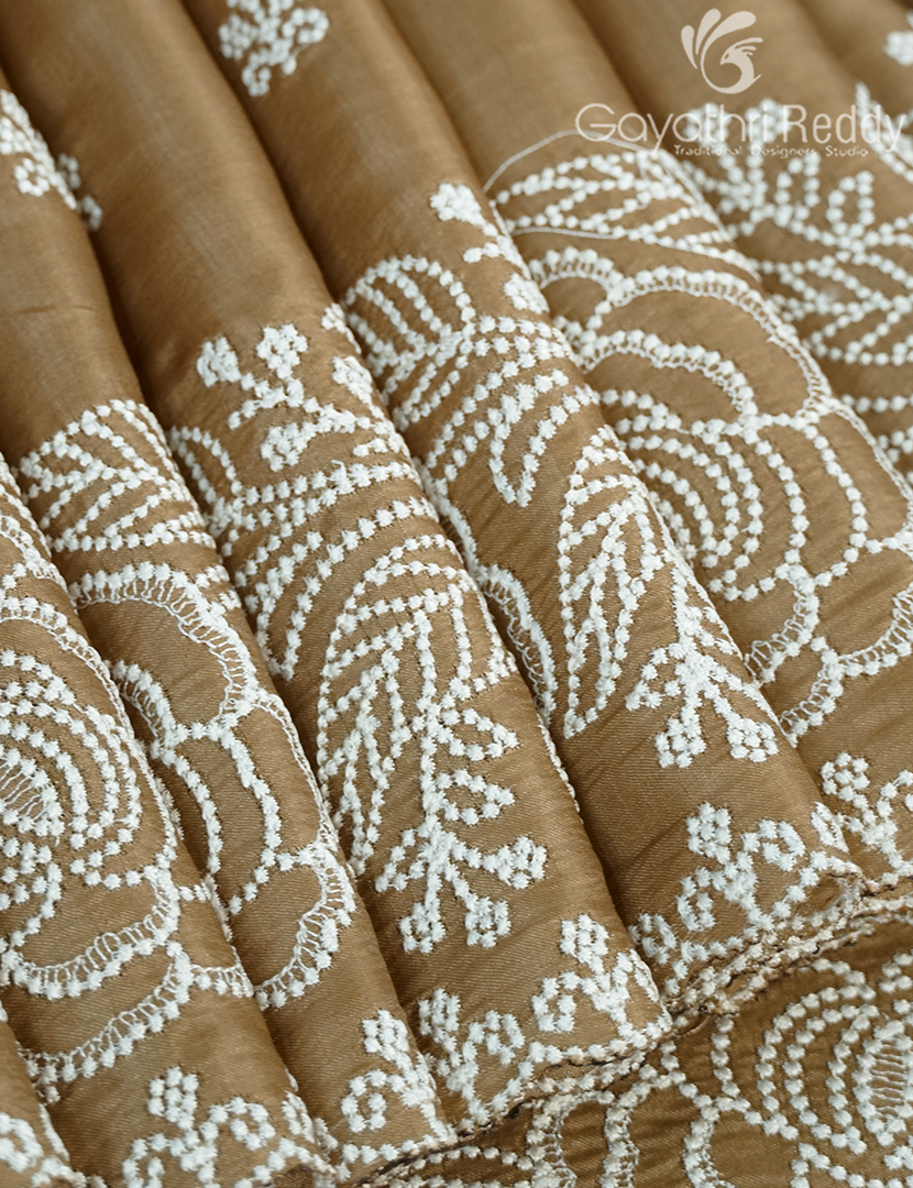 SEMI TUSSAR SAREE -ST1048