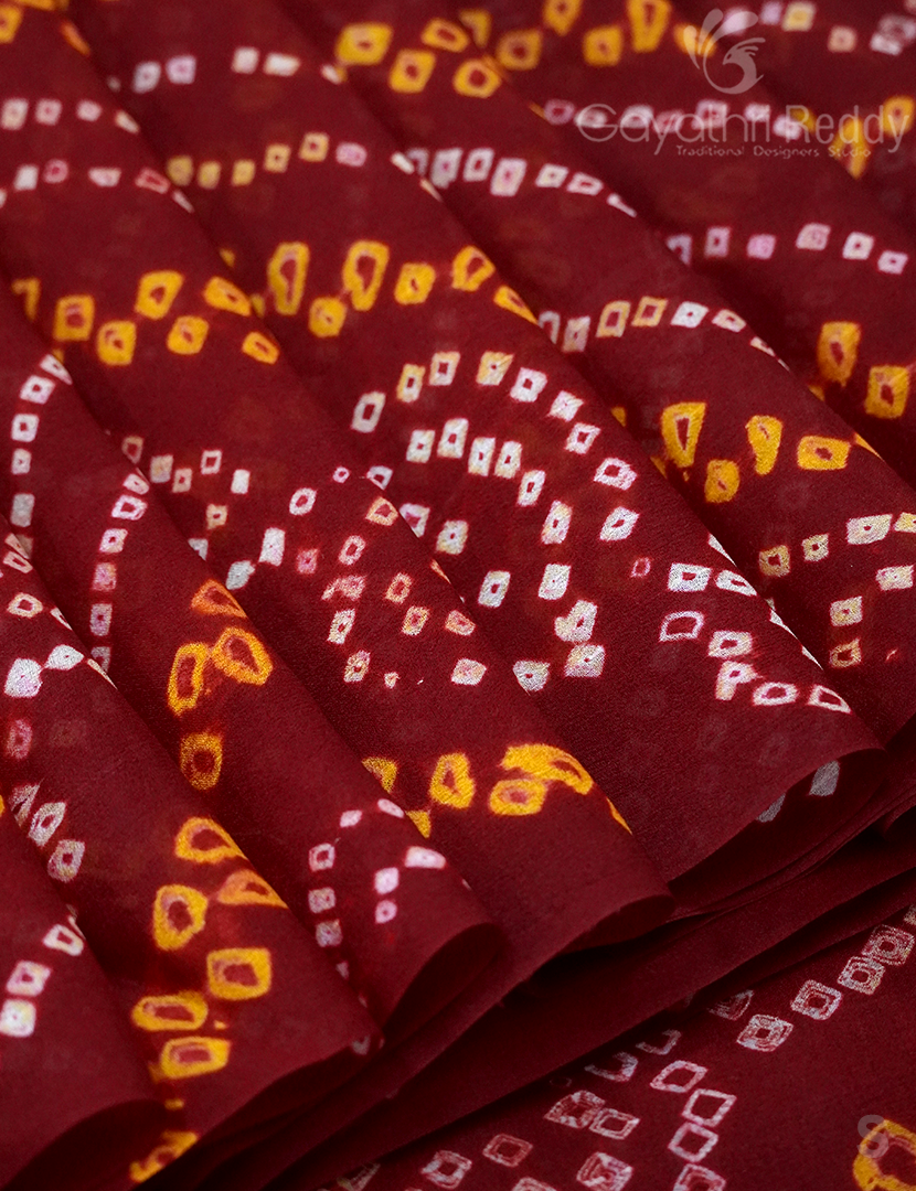 PURE GEORGETTE BANDHANI-PGB6