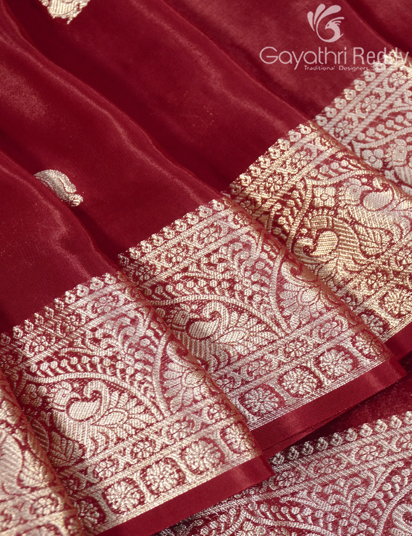 BANARAS CHIFFON SAREE-BCH15