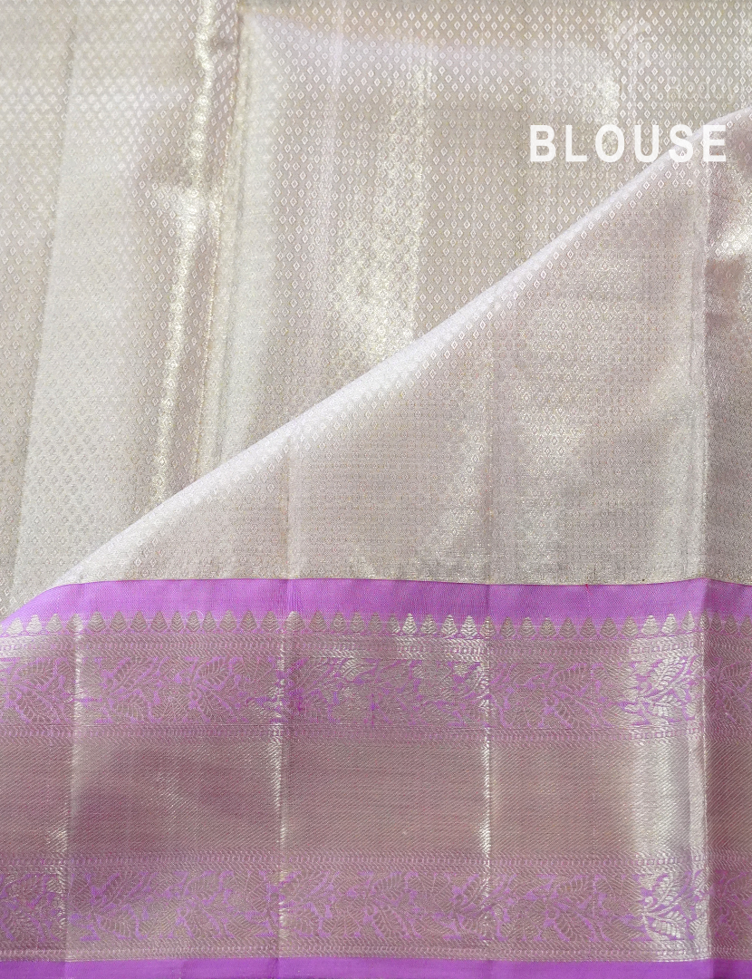 PURE KANCHI PATTU TISSUE SAREE-KP7525