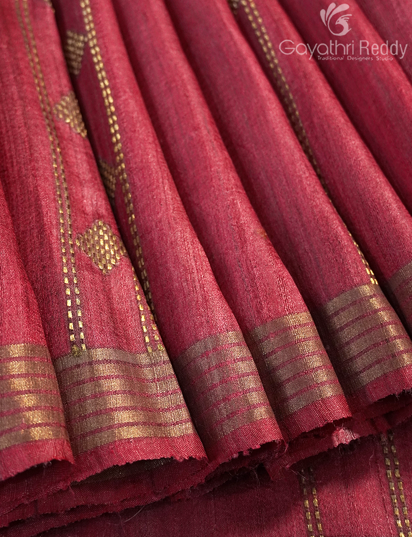 PURE DESI TUSSAR SAREE-TS1558