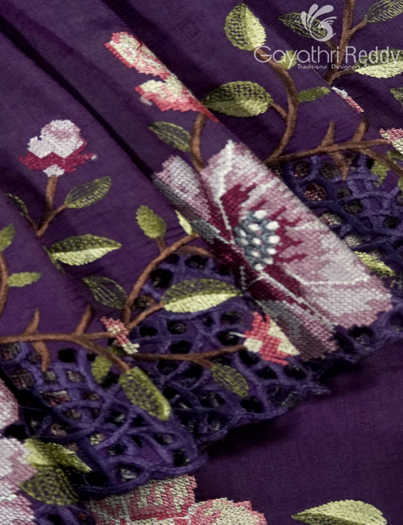 SEMI DUPION SILK SAREE-SDS105