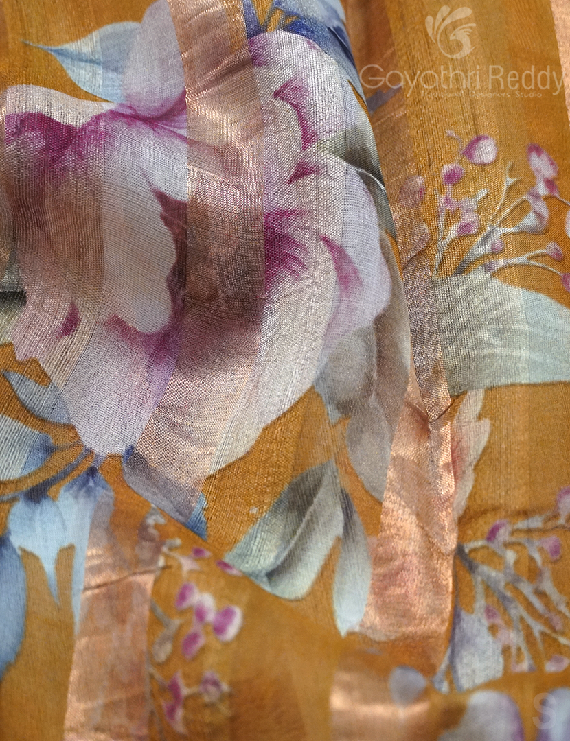 PURE DUPION ORGANZA SILK-DOS14