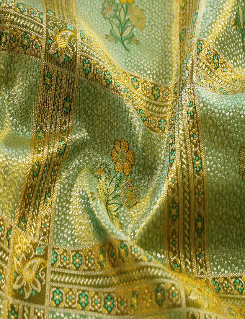 PURE KANCHI PATTU (4.G) BRIDAL SAREE-BKP1888