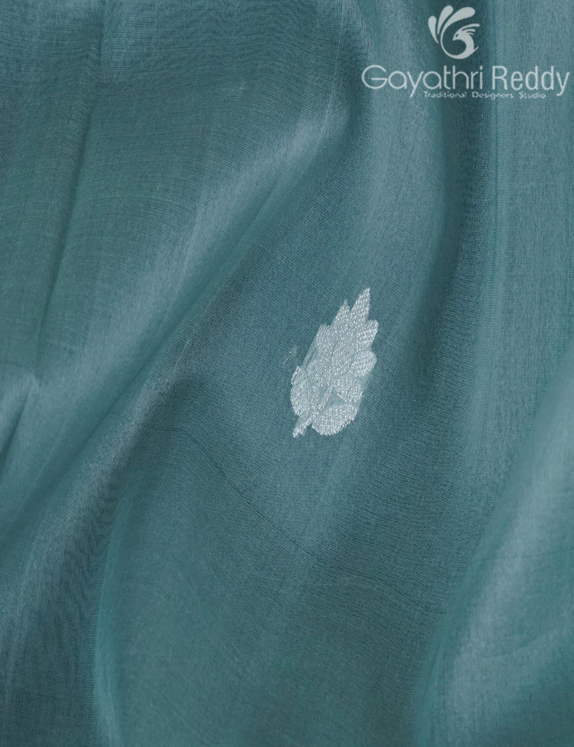 PURE BANARAS KORA SILK-BKS124