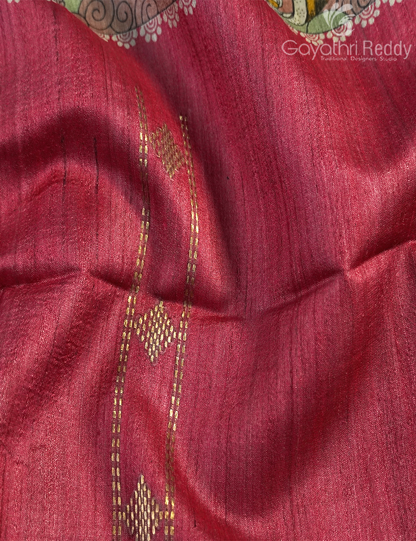 PURE DESI TUSSAR SAREE-TS1558