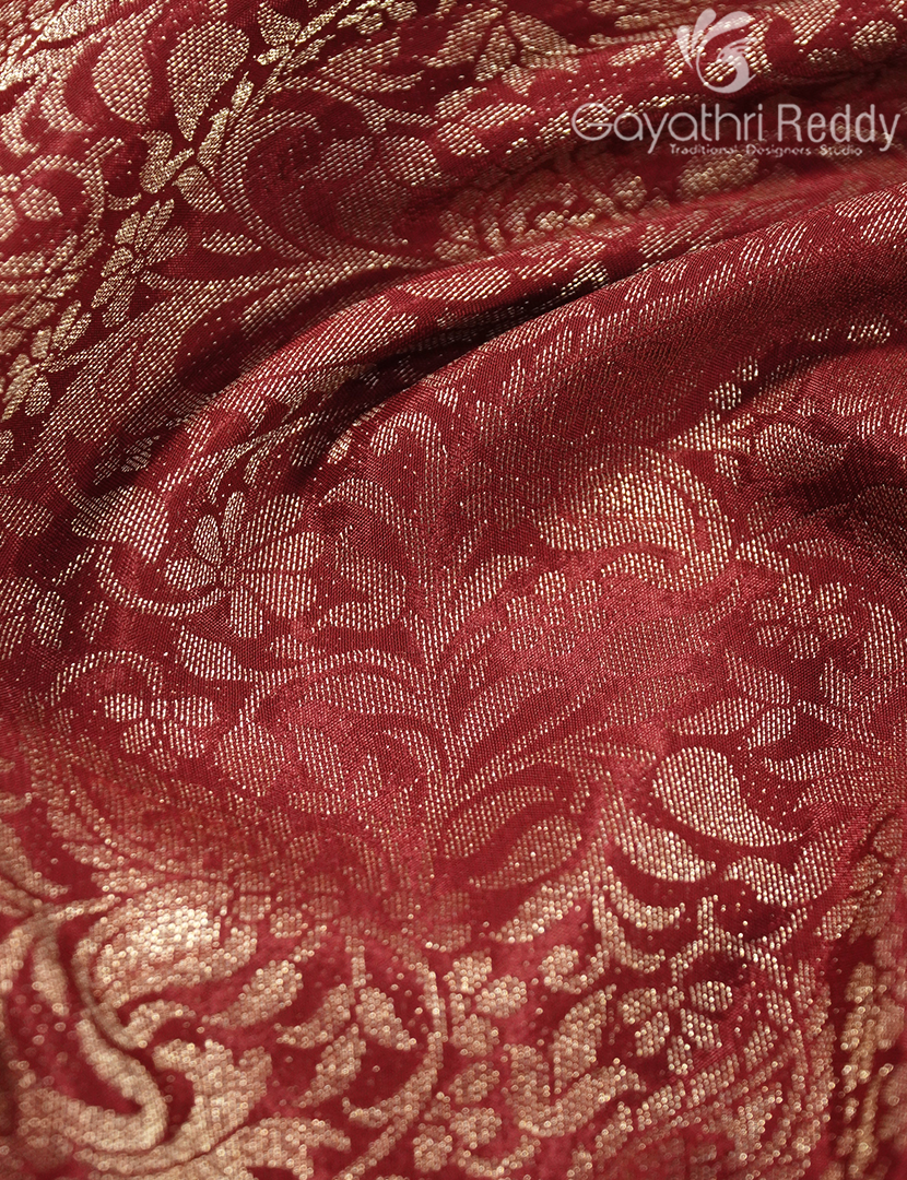 MYSORE CREPE BROCADE SAREE-MCB25