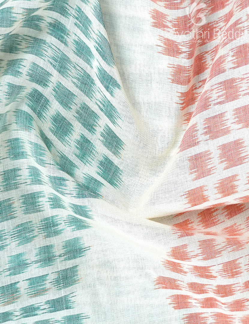 PURE IKKAT COTTON (H.L) SAREE-IKC1058