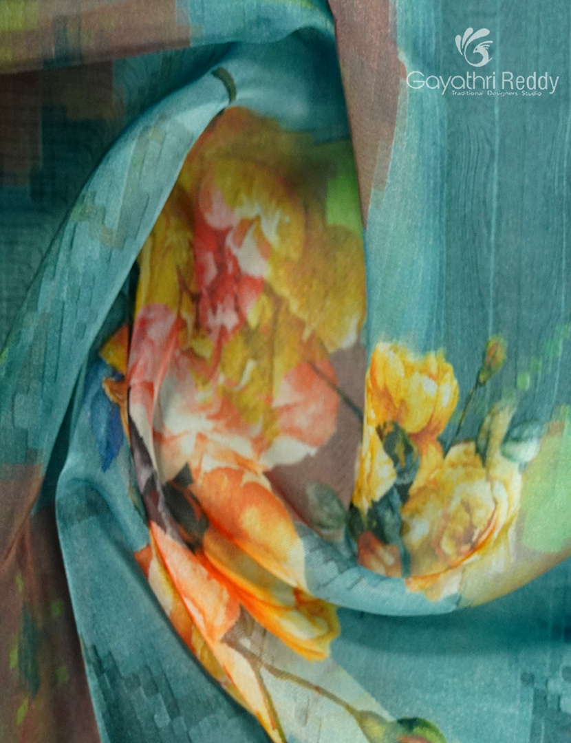 ORGANZA SAREES-OS14