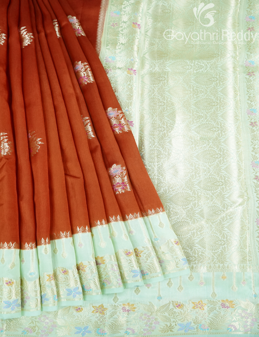 MANGO SILK SAREE -PRM974