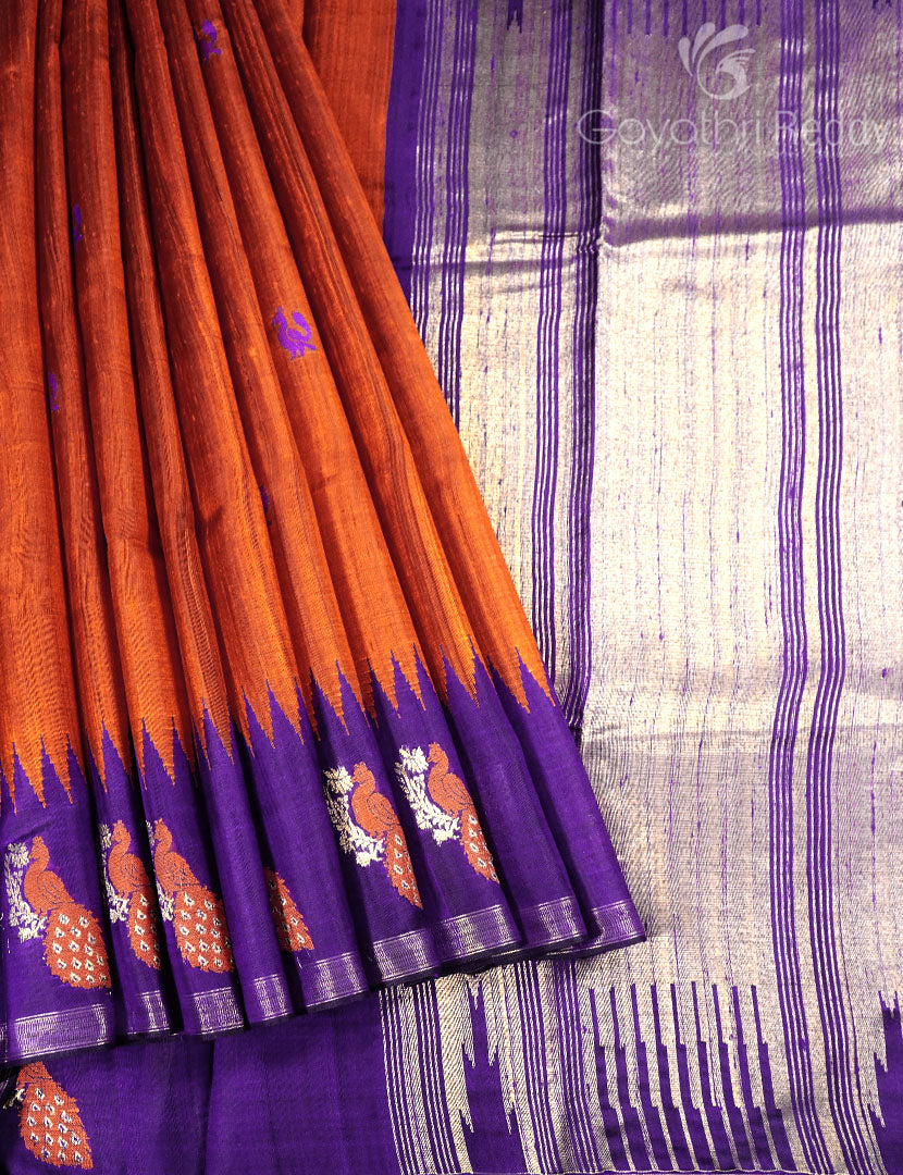 PURE KHADI PATTU SAREE-KHP1316
