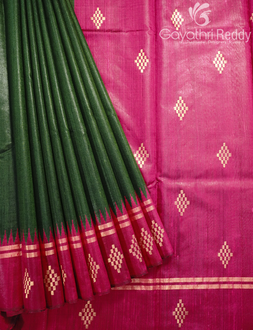 PURE KHADI PATTU SAREE-KHP1230