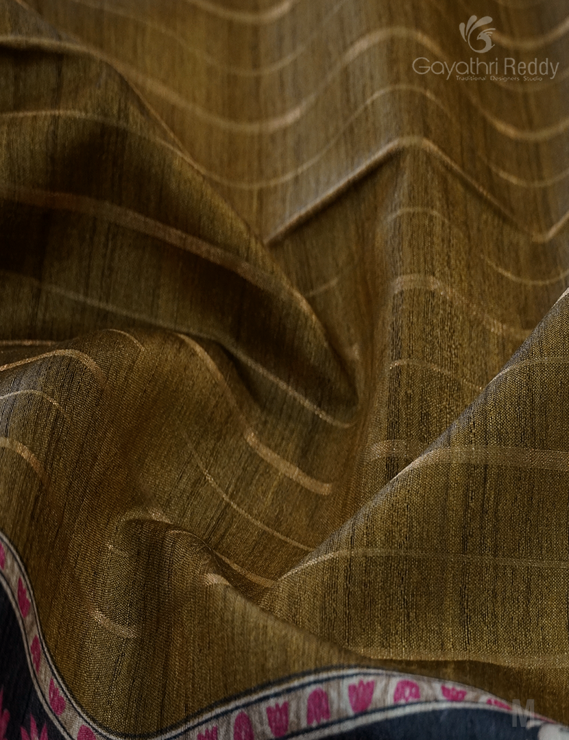PURE DESI TUSSAR SILK-TS1369
