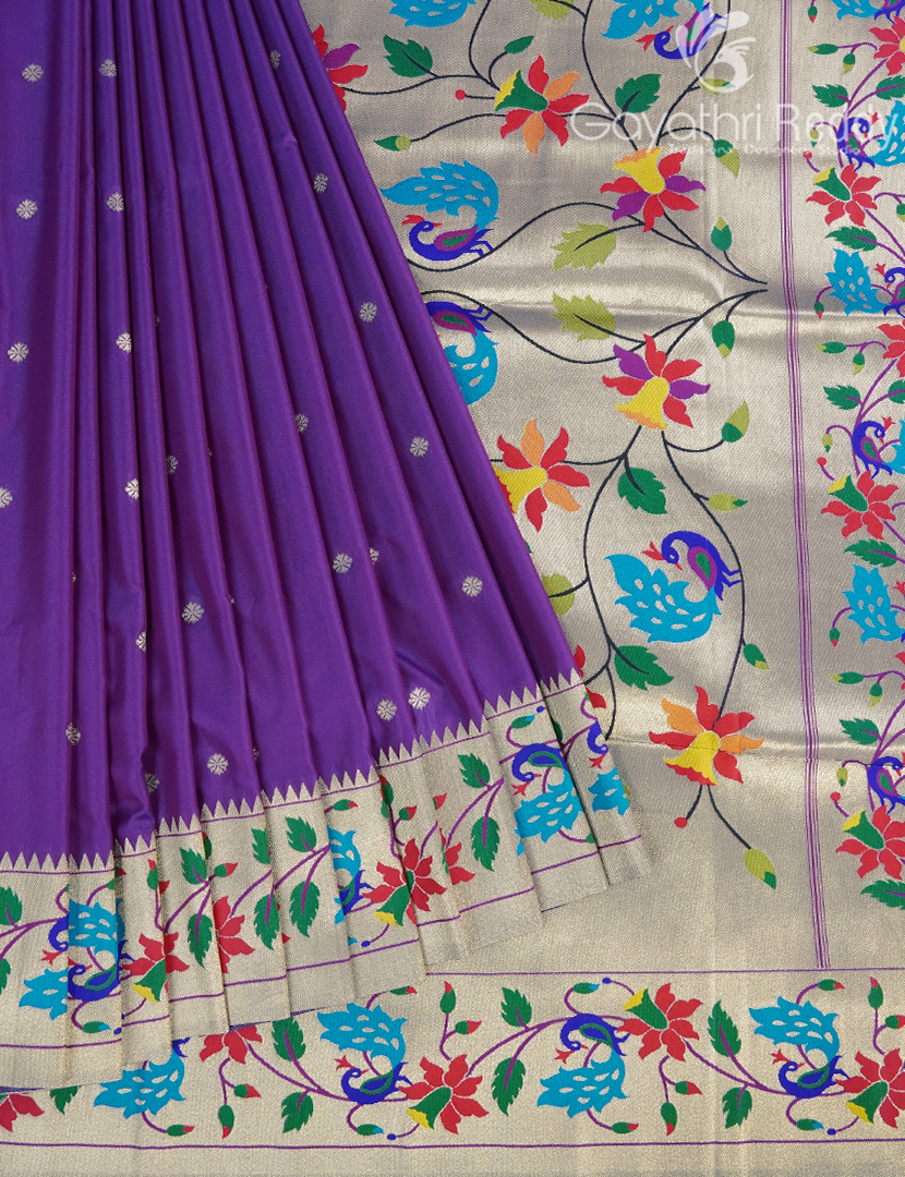SEMI PAITHANI SAREE-SPS30