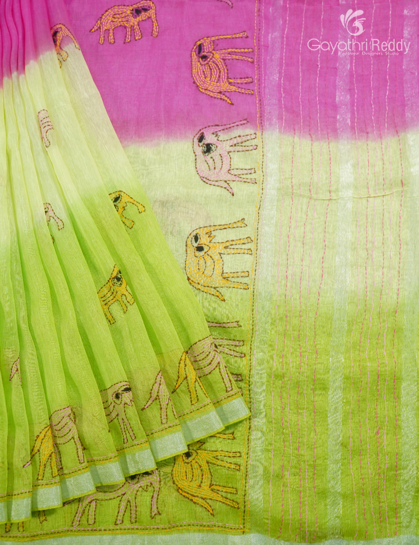 FANCY KANTA WORK SAREE-TS1578
