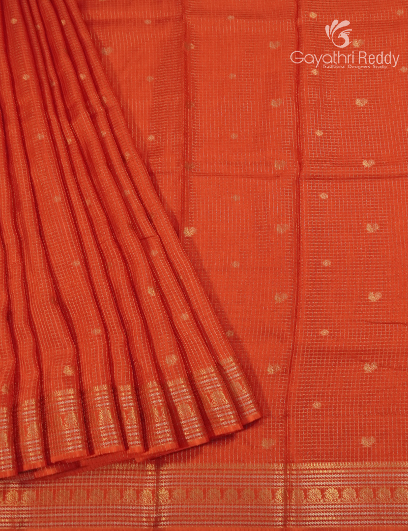 Semi Mysore Crepe Saree-SMC610