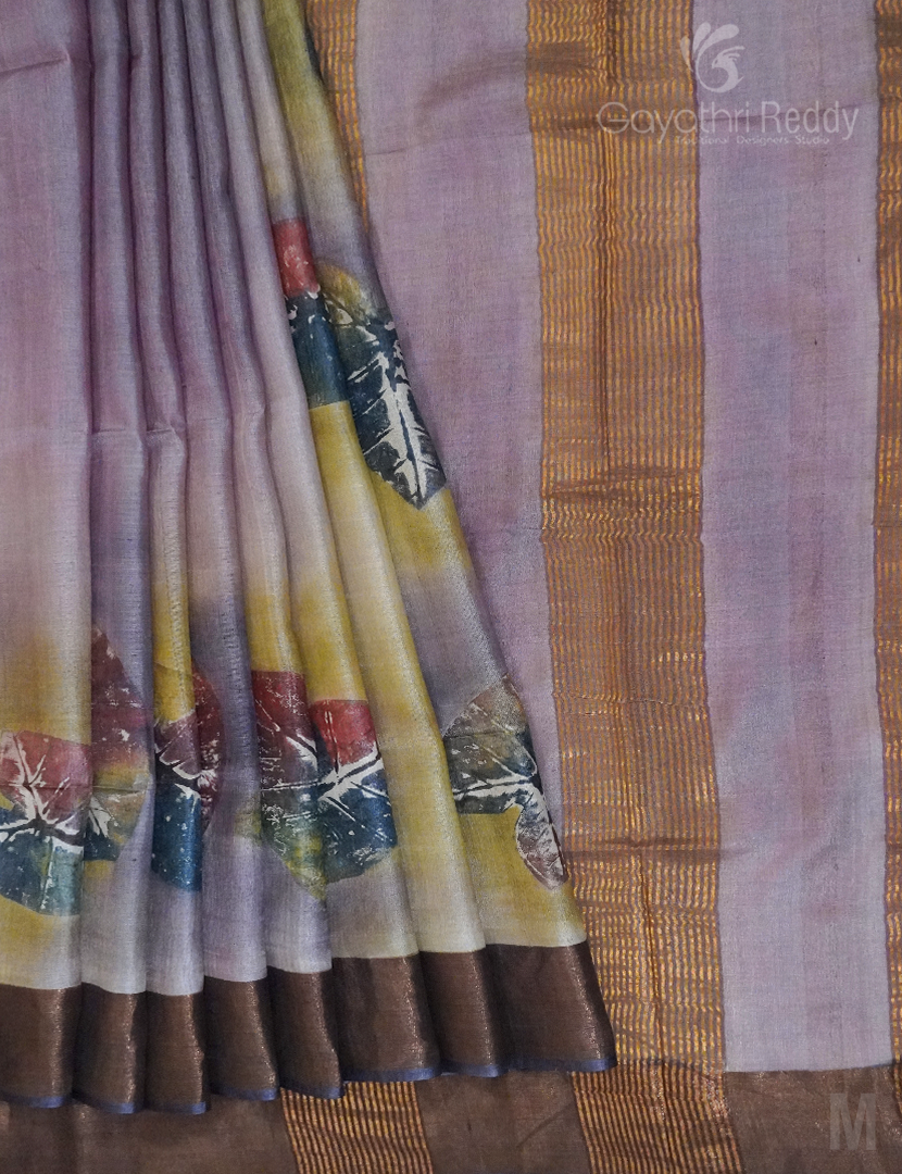 PURE DESI TUSSAR SILK-TS1116