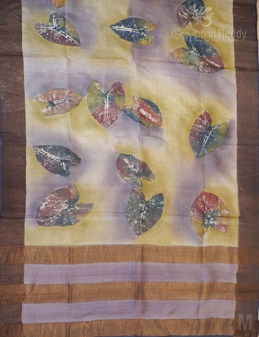 PURE DESI TUSSAR SILK-TS1116