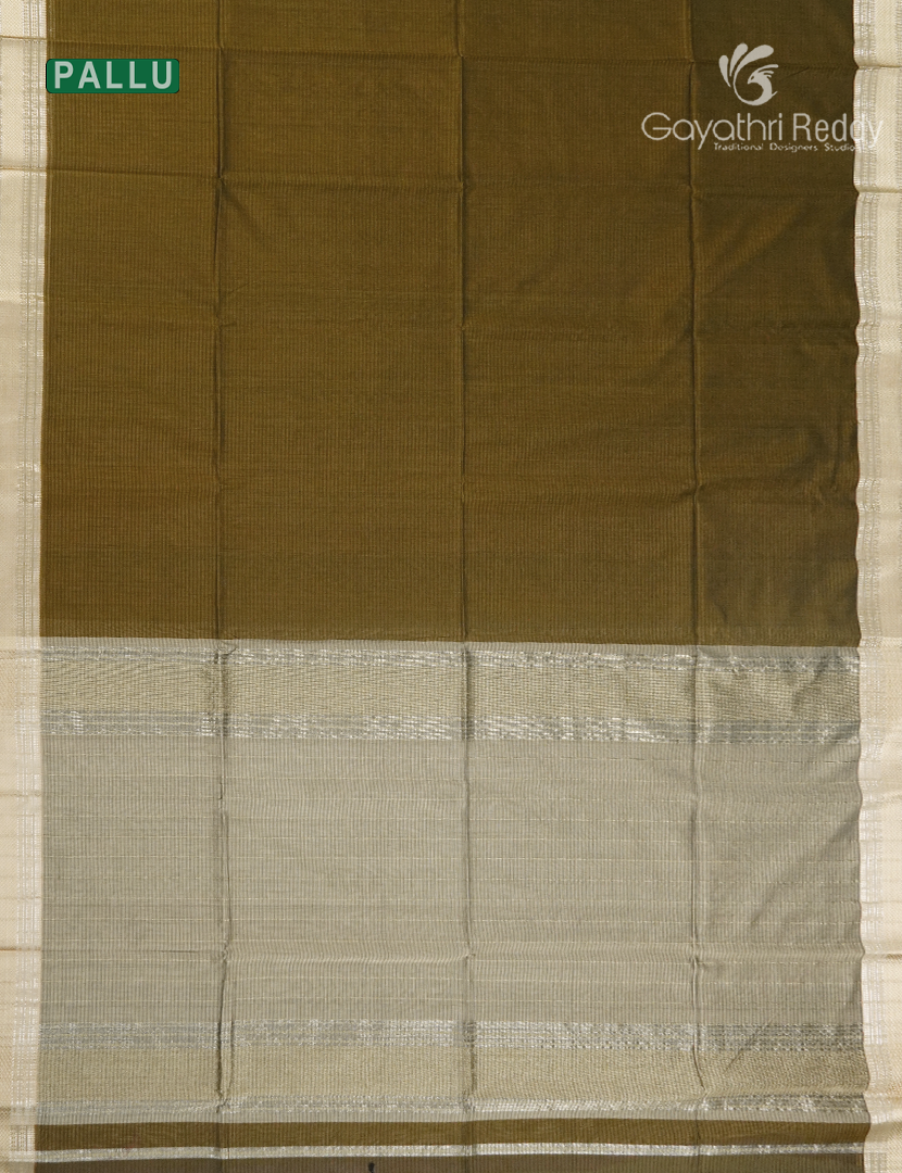 PURE CHANDERI MEDIUM BORDER SAREES -CPS1192