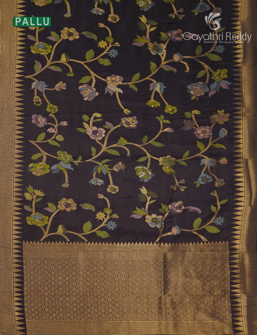 Pure Satin Silk Saree-PST16
