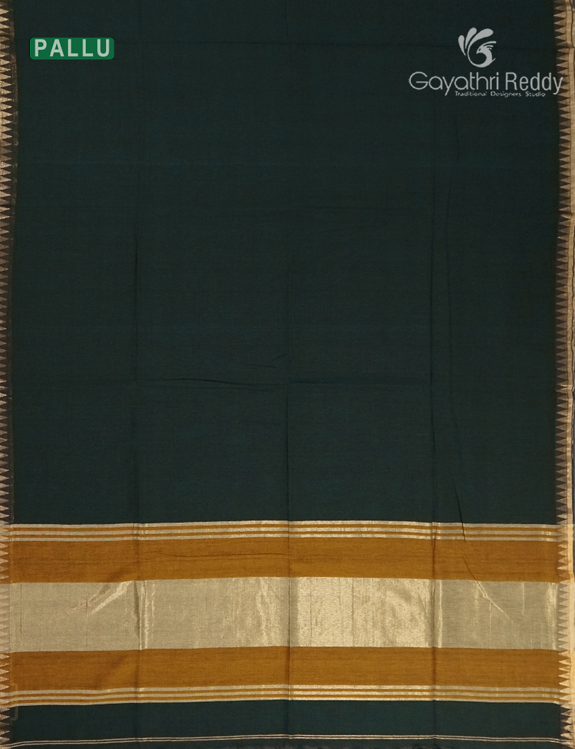 Jamdani Cotton Saree in Black