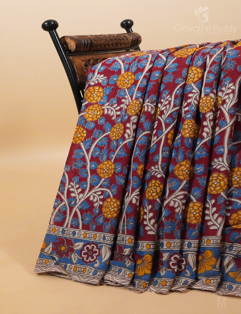PURE KALAMKARI SILK-KKS60