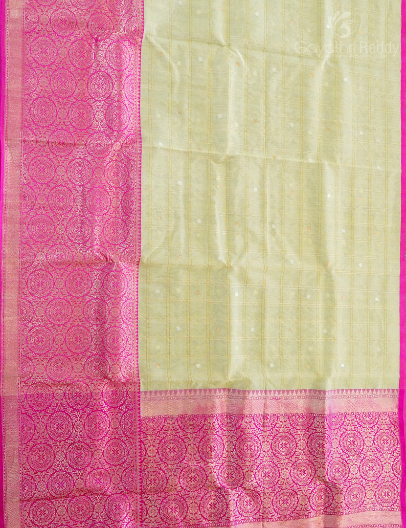 PURE BANARAS KORA SILK-BKS109