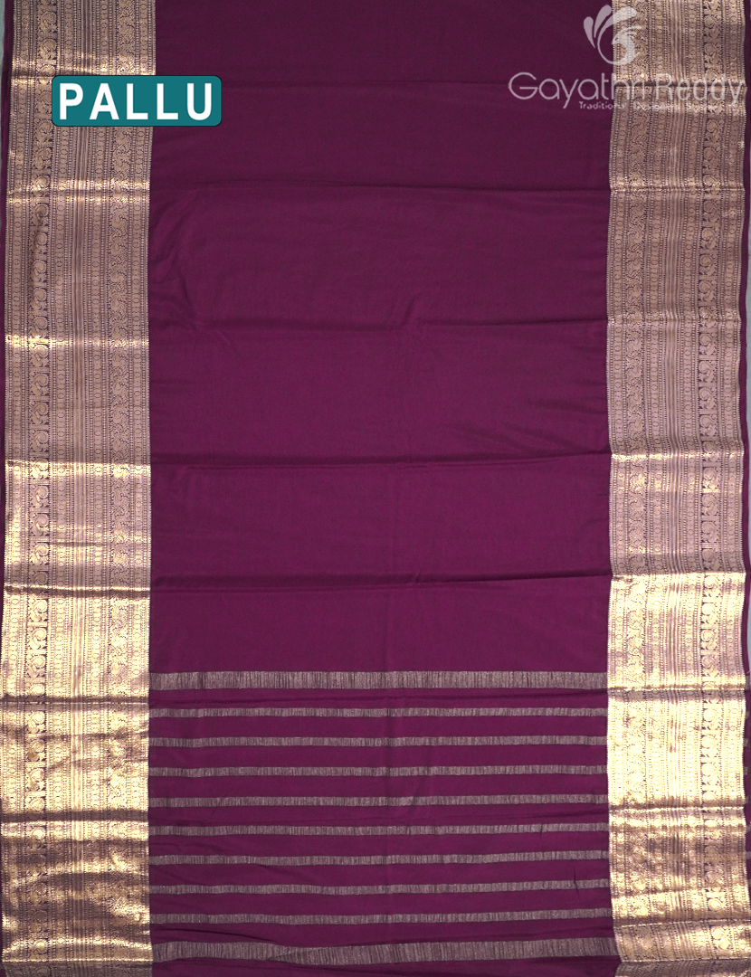 SEMI MYSORE CREPE-SMC166