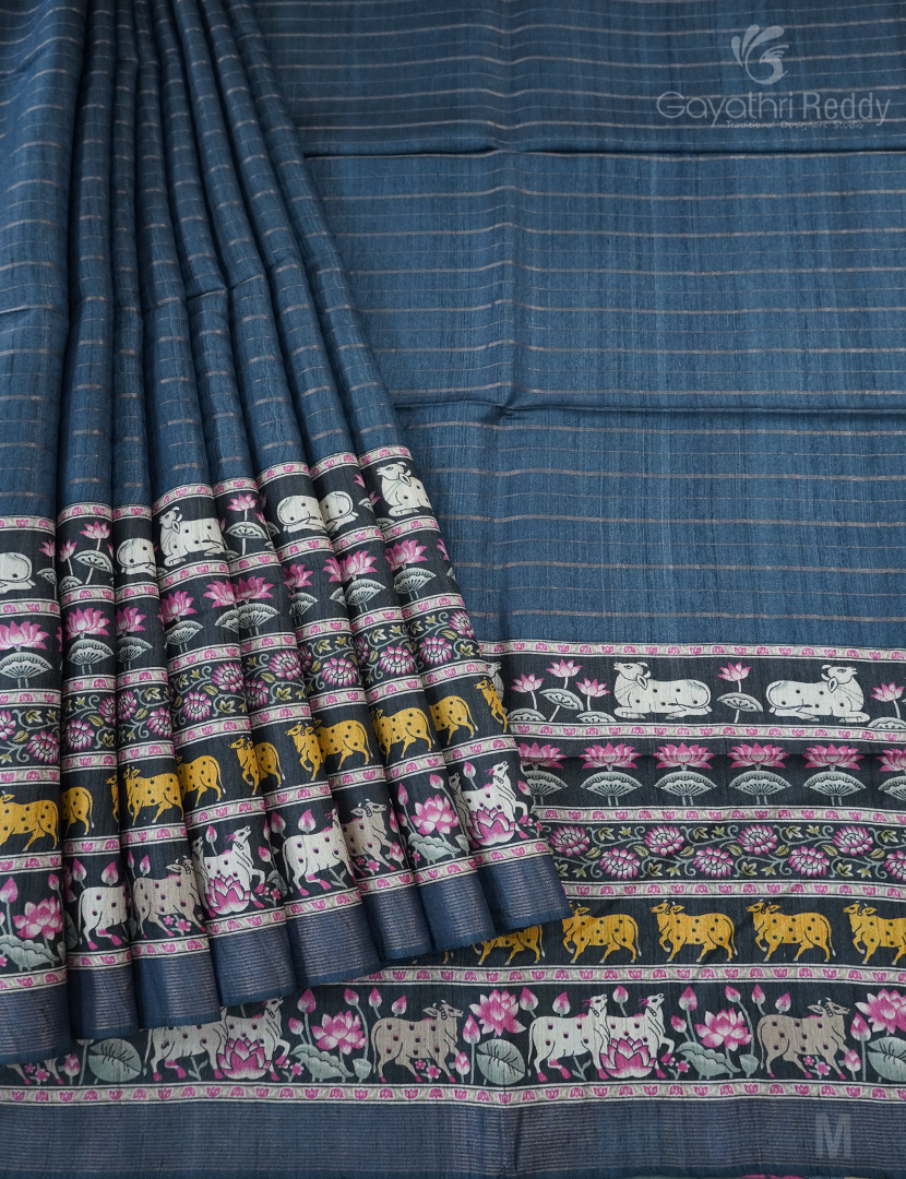 PURE DESI TUSSAR SILK-TS1370